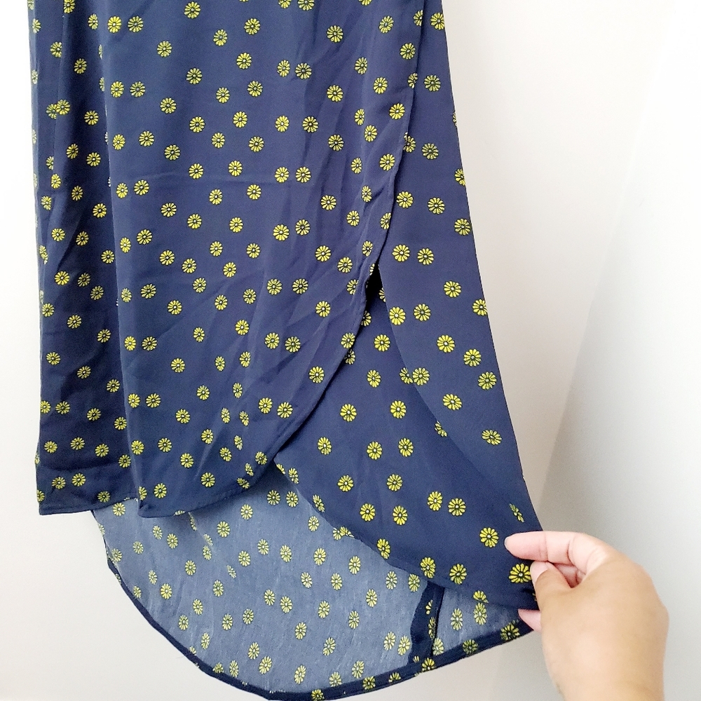 J.Crew floral high-low midi skirt size S - Picture 2 of 5